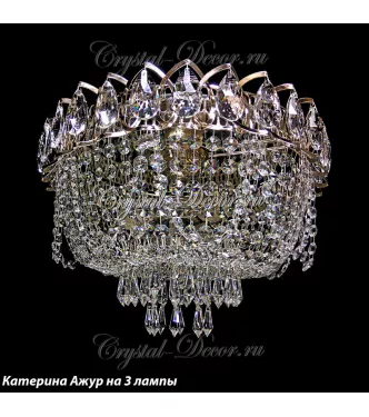Люстра хрустальная Катерина Ажур