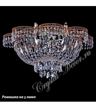 Люстра хрустальная Ромашка 